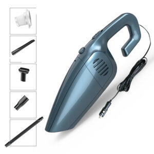 Car Vacuum Cleaner 12V Portable Car Vacuum Cleaner - WiredCeladon Grey, USB