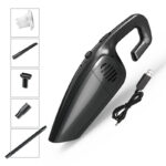 Car Vacuum Cleaner 12V Portable Car Vacuum Cleaner - WirelessKing Kong Black, USB