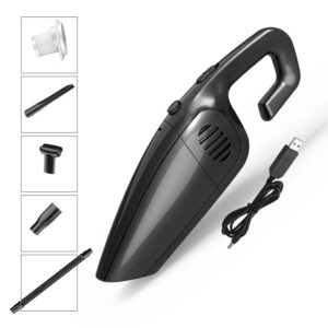 Car Vacuum Cleaner 12V Portable Car Vacuum Cleaner - WirelessKing Kong Black, USB