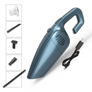 Car Vacuum Cleaner 12V Portable Car Vacuum Cleaner - WirelessCeladon Grey, USB