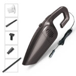 Car Vacuum Cleaner 12V Portable Car Vacuum Cleaner - WiredBlack Tea Brown, USB