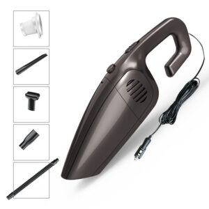Car Vacuum Cleaner 12V Portable Car Vacuum Cleaner - WiredBlack Tea Brown, USB